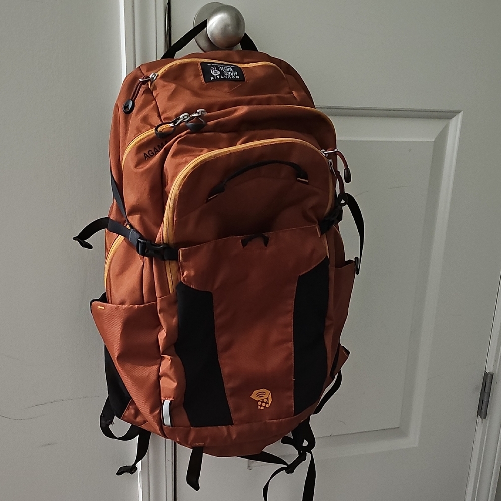 Mountain Hardwear Rust Backpack with Black Accents